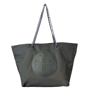 Tory Burch Ella Olive Chain Tote |  Shoulder Bag | Authentic | Excellent Cond